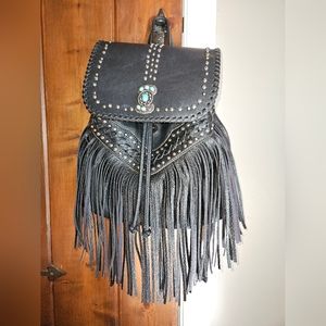 Montana West Fringe Collection Backpack